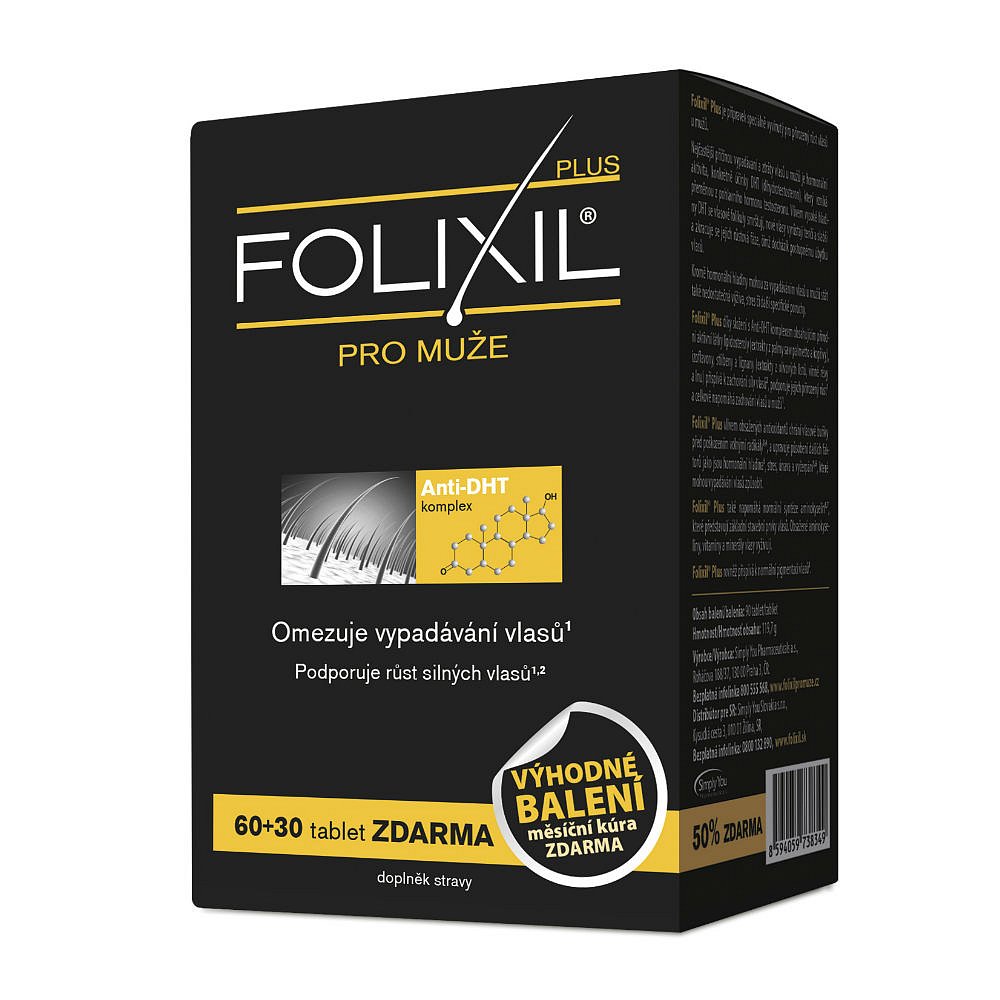 FOLIXIL Plus pro muže 60+30 tablet