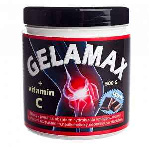Gelamax + Vitamín C Příchuť čoko 500g