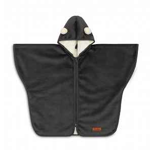 SENSILLO Dětské pončo do auta - grafit