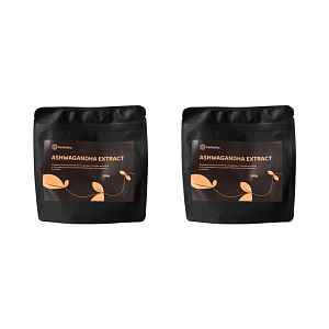 Zvýhodněný set: 2× Ashwagandha prášek z kořene, 7% extrakt – 100 g – Herbatica