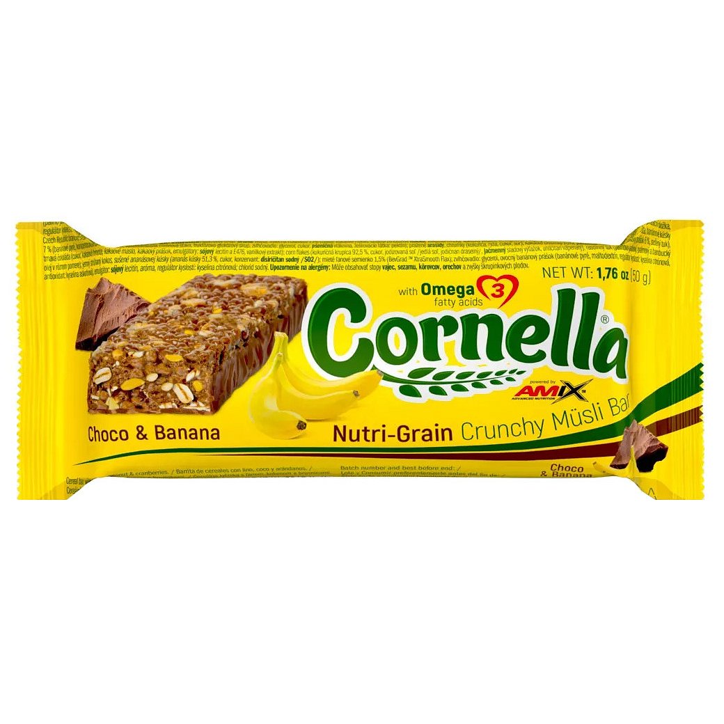 Amix Cornella bar, Čokoláda-Banán 50g