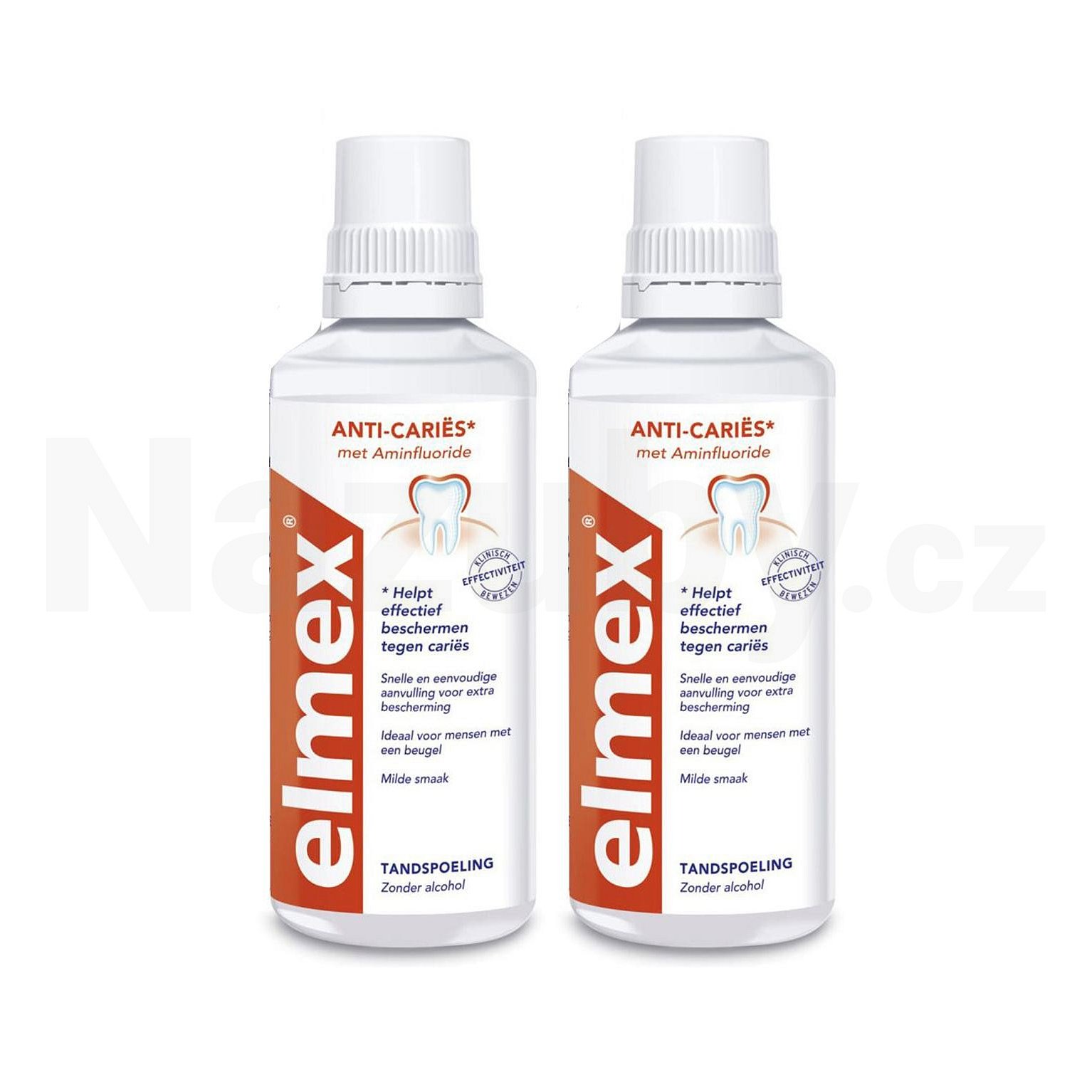 Elmex ústní voda 2x400 ml