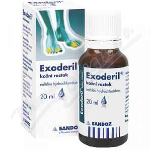 Exoderil kožní roztok 20 ml