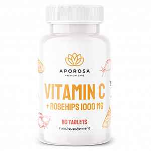 APOROSA Vitamín C s šípky 1000 mg 110 tablet