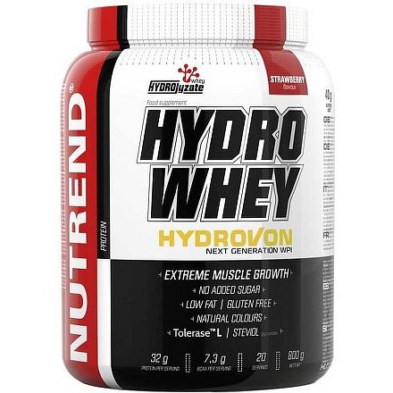 HYDRO WHEY, 800 g, jahoda