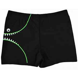 Noviti Chlapecké plavky -  Shark, černo/zelená vel.  104/110