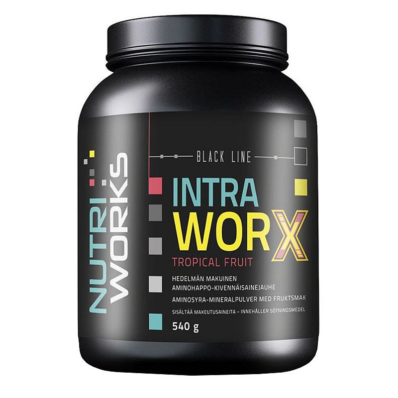 NutriWorks Intra Worx tropické ovoce 540g