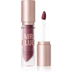 Revolution Air Blur Liquid Lipstick lehká tekutá matná rtěnka odstín Black Cherry 3.5 ml