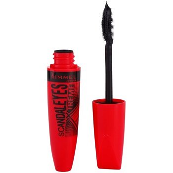 Rimmel ScandalEyes XX-Treme řasenka pro prodloužení a zahuštění řas odstín 003 Extreme Black 12 ml