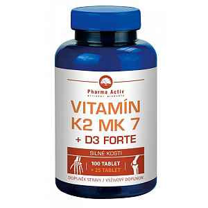 Vitamin K2 MK7 + D3 FORTE 1000 I.U. 125 tablet 2+1. Platí v e-shopu BENU.cz do 31. 1. 2020 nebo do vyprodání zásob.