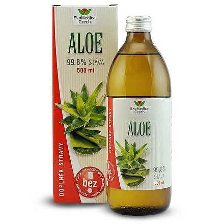 EKOMEDICA ALOE 99,8 % šťáva 500ml