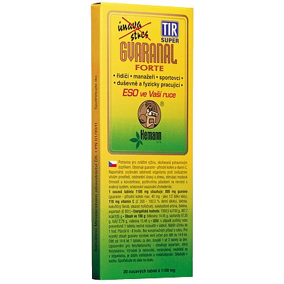 HEMANN Gvaranal forte tablety 20 á 1100 mg