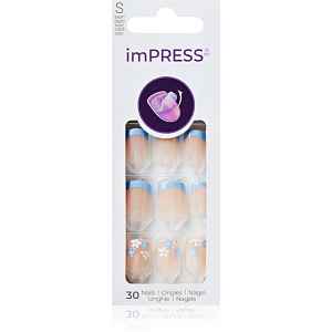 KISS imPRESS The No Glue Mani umělé nehty samolepicí 30 ks