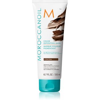 Moroccanoil Color Depositing jemná vyživující maska bez permanentních barevných pigmentů Cocoa 200 ml