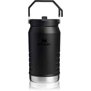 Stanley IceFlow™ Flip Straw Jug termoláhev s brčkem Black 2.0 1 ks