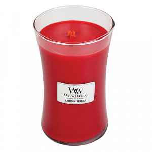 WoodWick vonná svíčka váza Crimson Berries  609 g