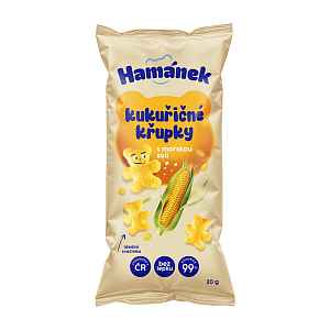 HAMÁNEK kukuřičné křupky s mořskou solí 20 g