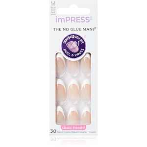 KISS imPRESS The No Glue Mani umělé nehty samolepicí Everlasting 30 ks