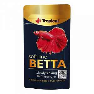 Tropical Betta 5g měkké krmivo ve formě minigranulátu pro bojovnice