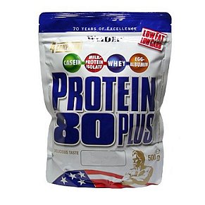 Weider, Protein 80 Plus, 500 g, Lesní plody - jogurt