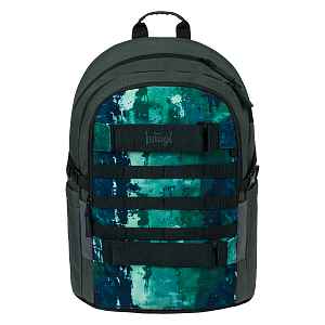 Baagl Školní batoh Skate Forest