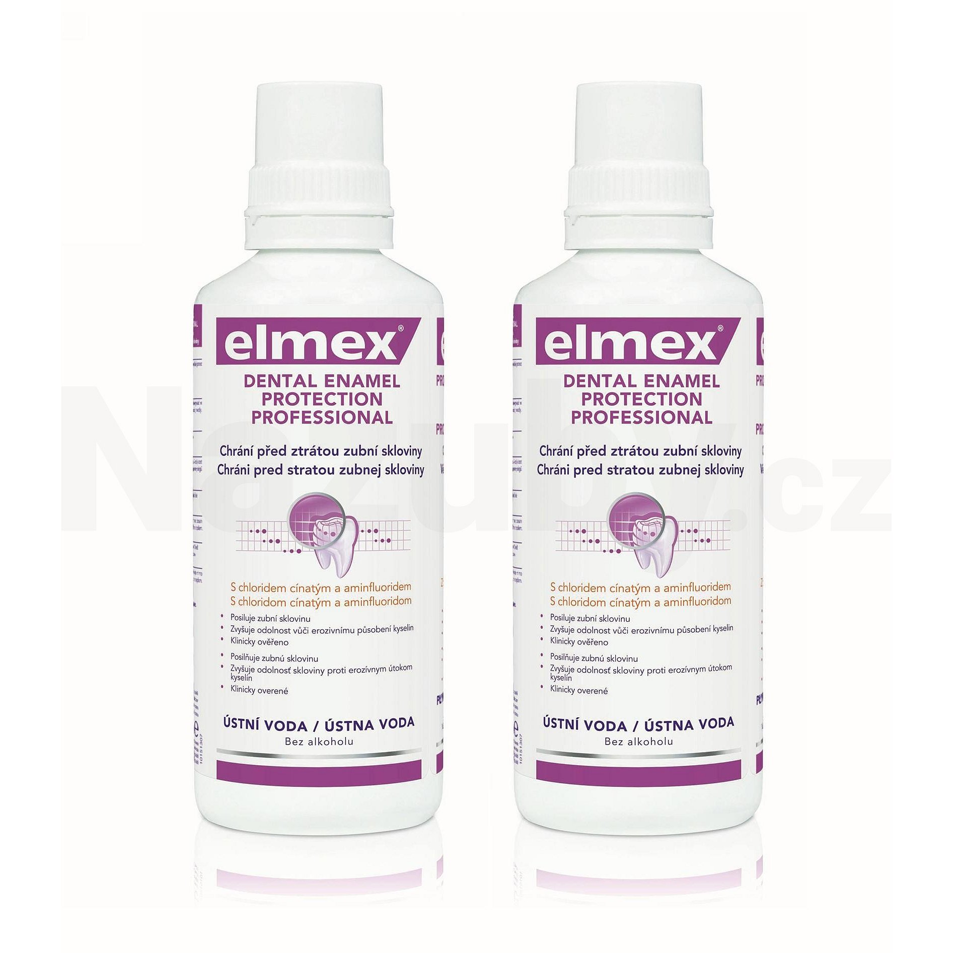 Elmex Dental Enamel Professional ústní voda 2x400 ml