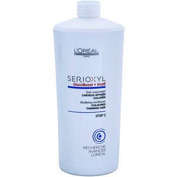 L’Oréal Professionnel Serioxyl GlucoBoost + Incell kondicionér pro barvené řídnoucí vlasy  1000 ml