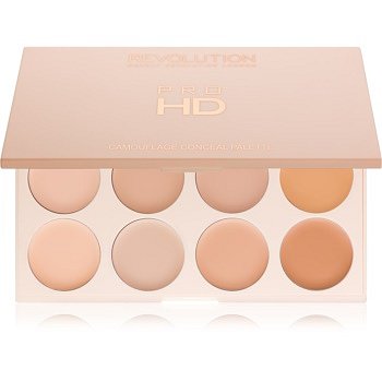 Makeup Revolution Pro HD Camouflage paleta korektorů odstín Light Medium 10 g