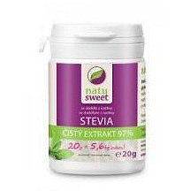 Stevia Natusweet ČISTÝ EXTRAKT 97% 20g
