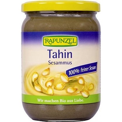 Tahini - 100%-ní sezamová pasta bez soli RAPUNZEL 500g-BIO