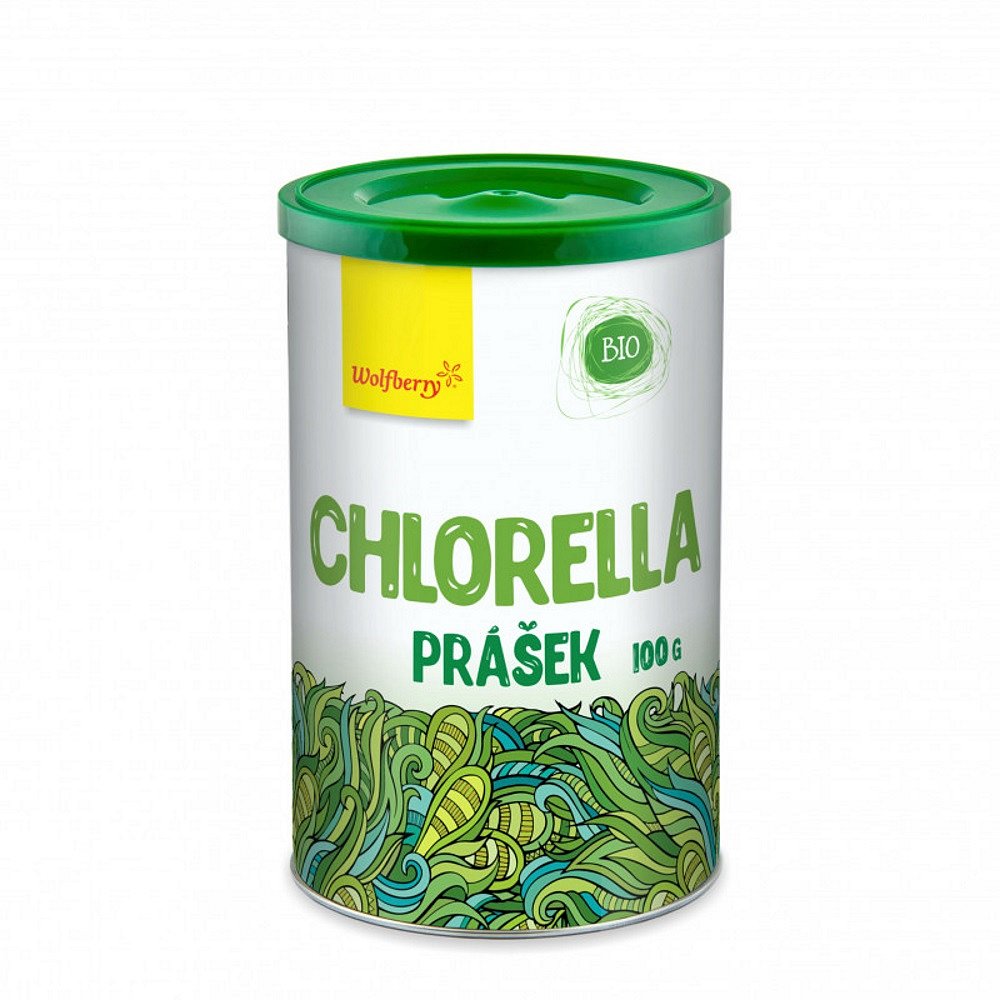 WOLFBERRY Chlorella prášek BIO 100 g