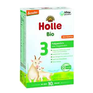 Holle Bio dětská mléčná výživa na bázi kozího mléka 3 pokračovací formule 400g