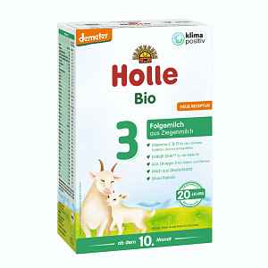 Holle Bio dětská mléčná výživa na bázi kozího mléka 3 pokračovací formule 400g