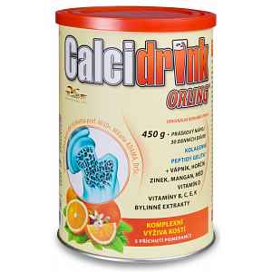 Calcidrink nápoj pomeranč 450g