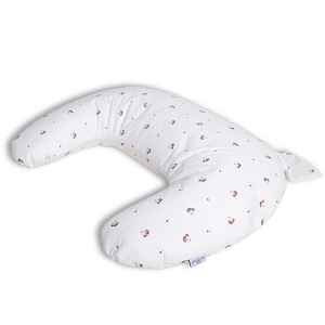 BABYMATEX Polštář na kojení polohovací miniRelax Jersey 150cm Medvídek