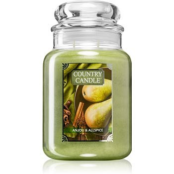 Country Candle Anjou & Allspice vonná svíčka velká 652 g