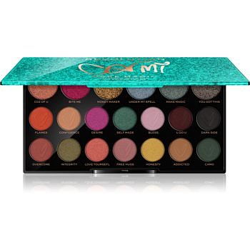 Makeup Revolution Carmi paleta očních stínů 6 x 1,3 g + 14 x 0,65 g