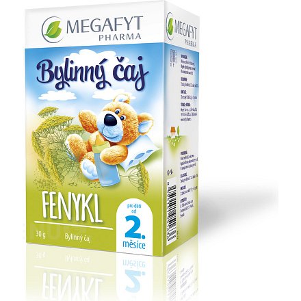 Megafyt Bylinný čaj fenykl pro děti 20x1.5g