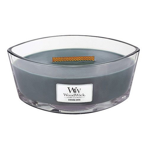 WoodWick vonná svíčka loď Evening Onyx  453 g