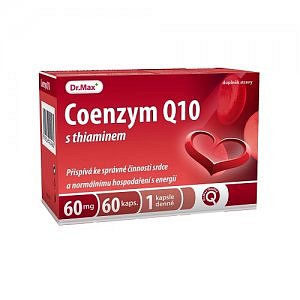 Dr.Max COENZYM Q10 60mg S THIAMINEM cps 60