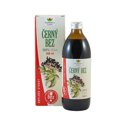 EkoMedica Černý bez 500 ml