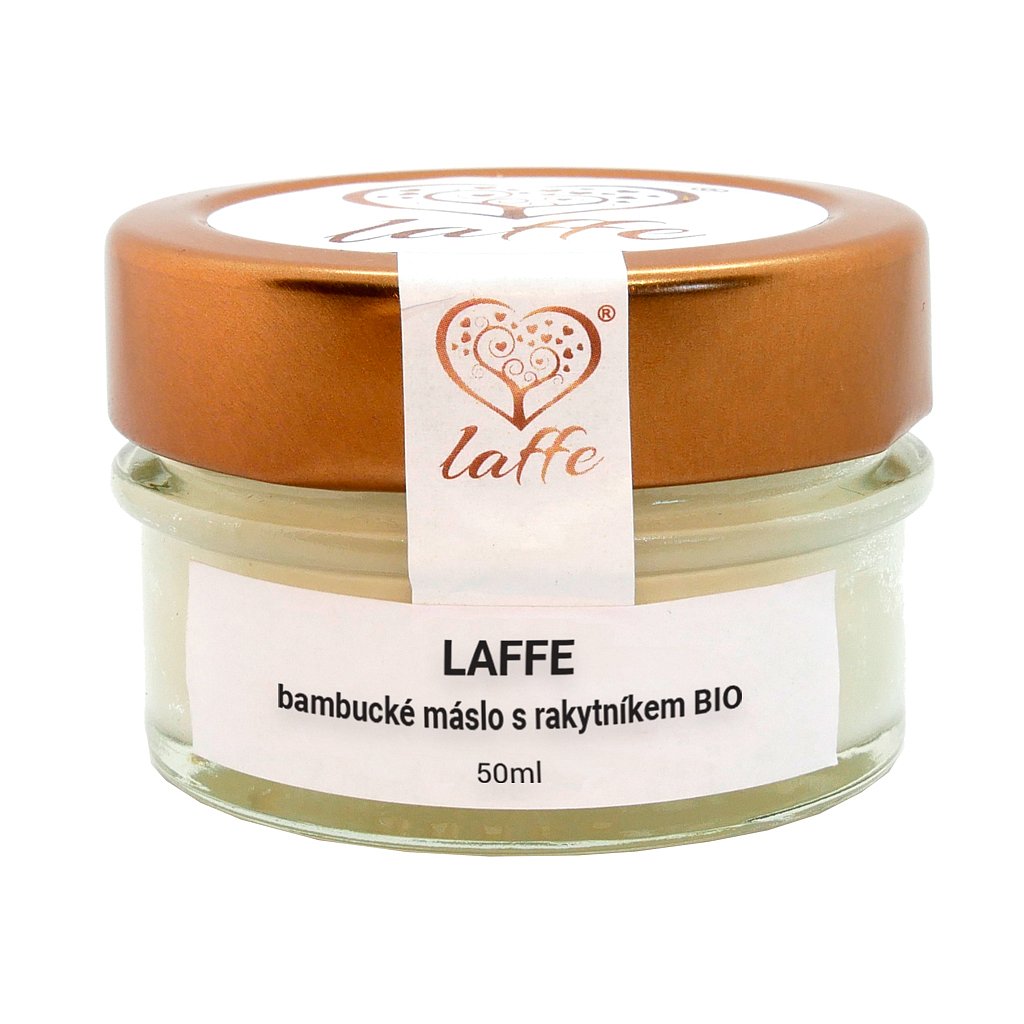 LAFFE Bambucké máslo s rakytníkem BIO 50 ml
