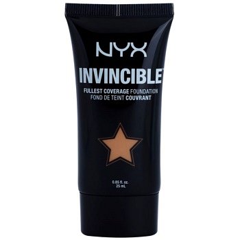 NYX Professional Makeup Invincible make-up proti nedokonalostem pleti odstín 08 Golden Beige 25 ml