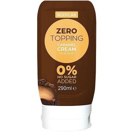 Bodylab Zero Topping Syrup karamel 290ml