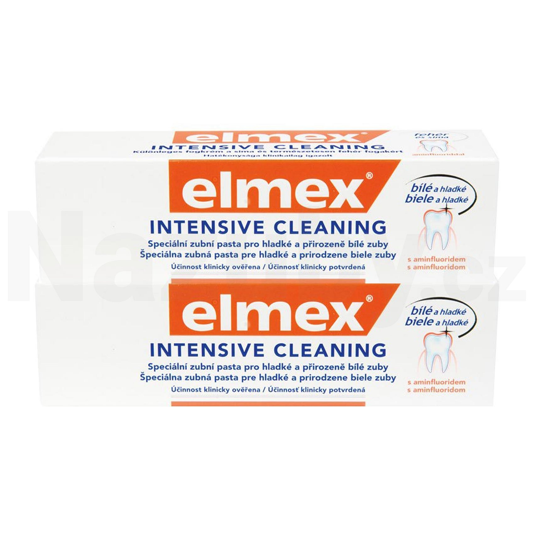Elmex Intensive Cleaning zubní pasta 2x50 ml