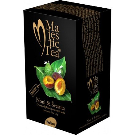 Majestic Tea Noni+Švestka n.s.20x2.5g Biogena