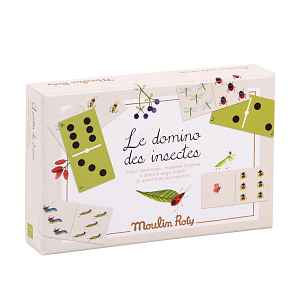 Moulin Roty Oboustranné domino Hmyz