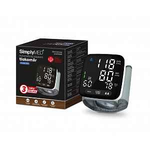 SimplyMed Automatický zápěstní digitální tlakoměr U63I