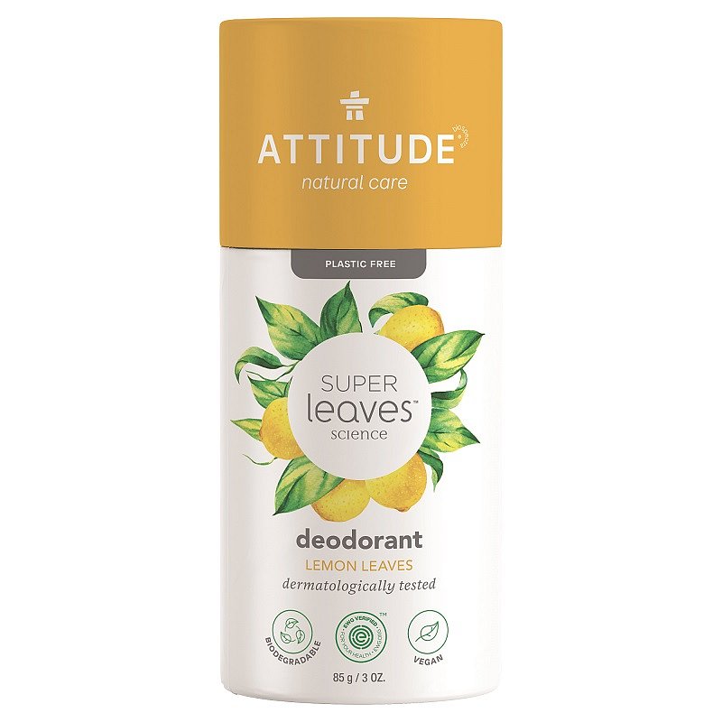 ATTITUDE Deodorant přírodní tuhý Super leaves - citrusové listy 85 g