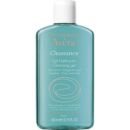 AVENE Cleanance gel 200ml-čisticí gel bez mýdla